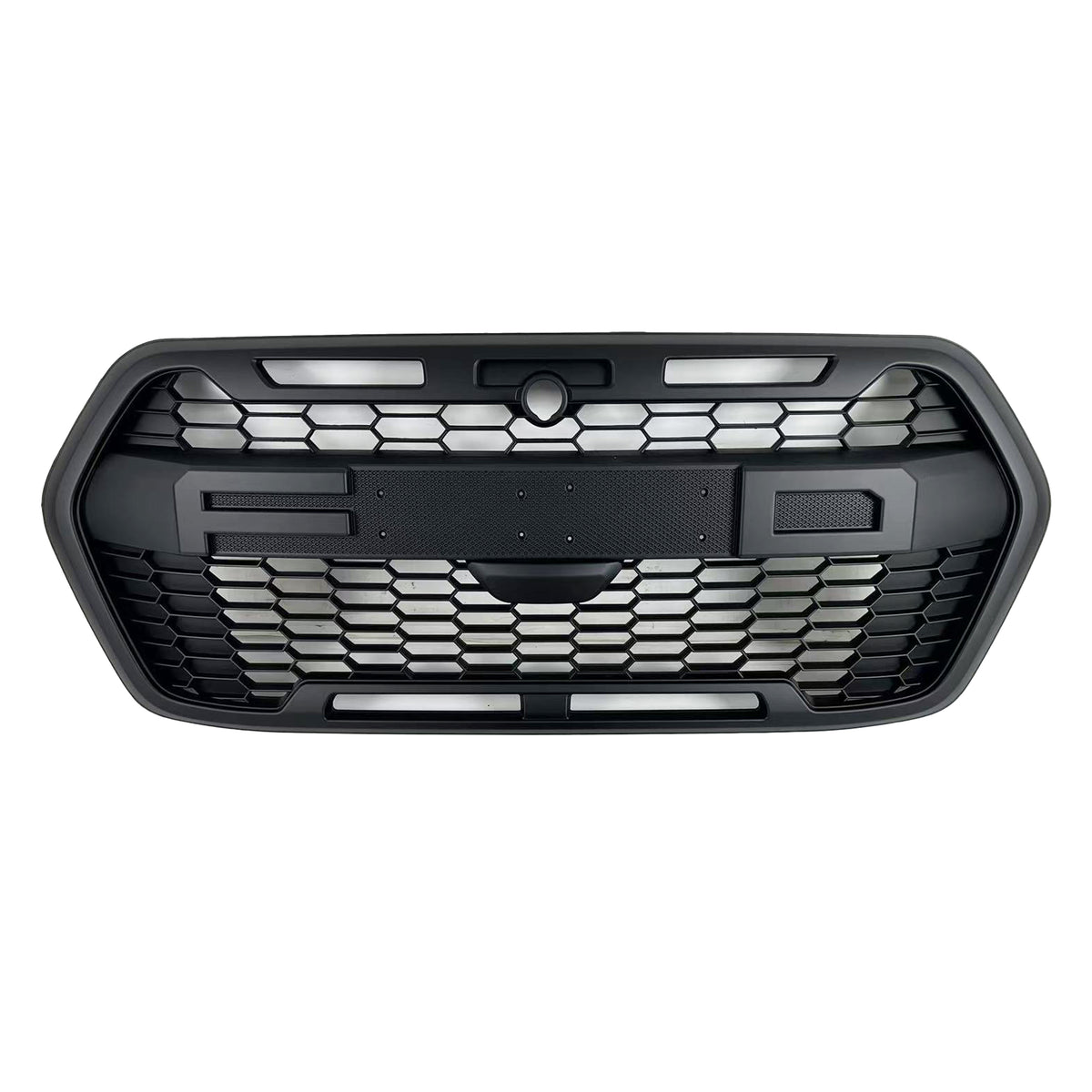 Raptor style grille for Ford Transit MK8 Trail Sport 2019+ — black — Van Parts Supply