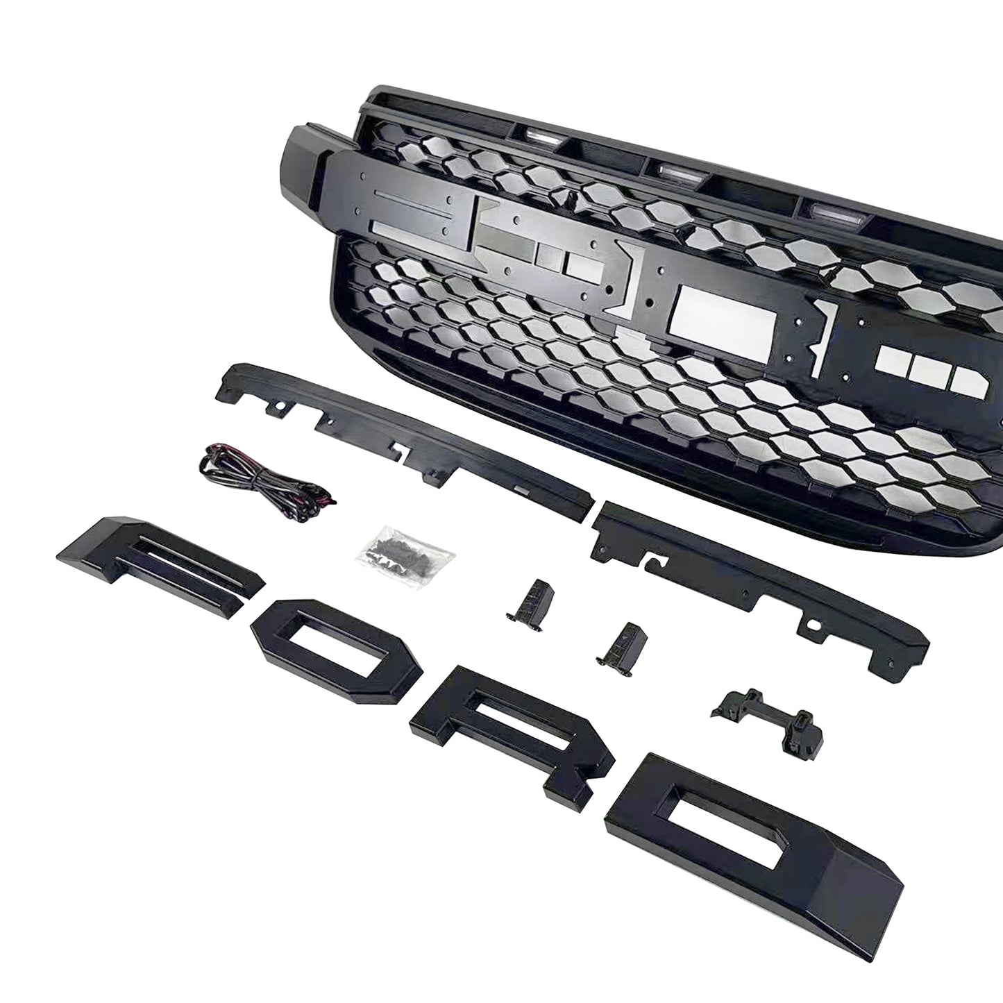 For Ford Ranger T9 2023-2024 Radiator grille Raptor Look Grill Wildtrak Limited XLT