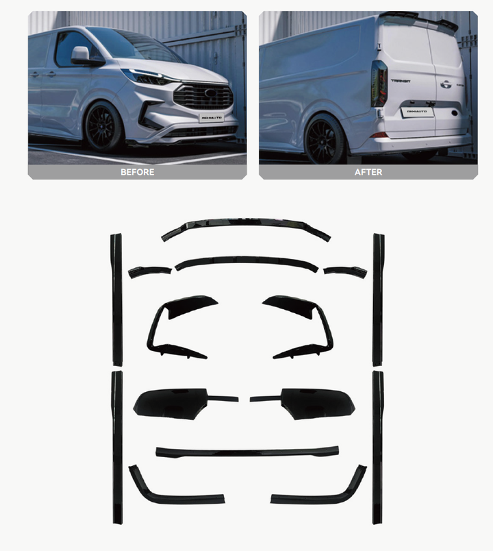 Ford Transit Custom 2024+ Body Aero Kit