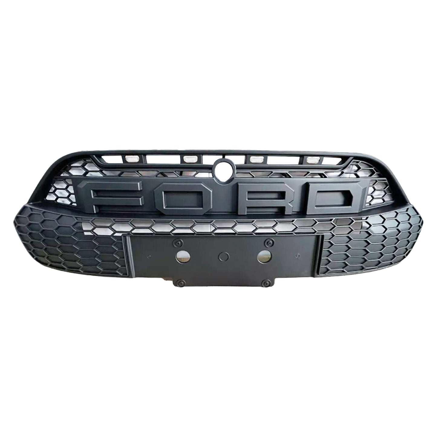 For 2012-2018 Ford Transit Custom Grill Raptor Style Upgrade Mesh Black