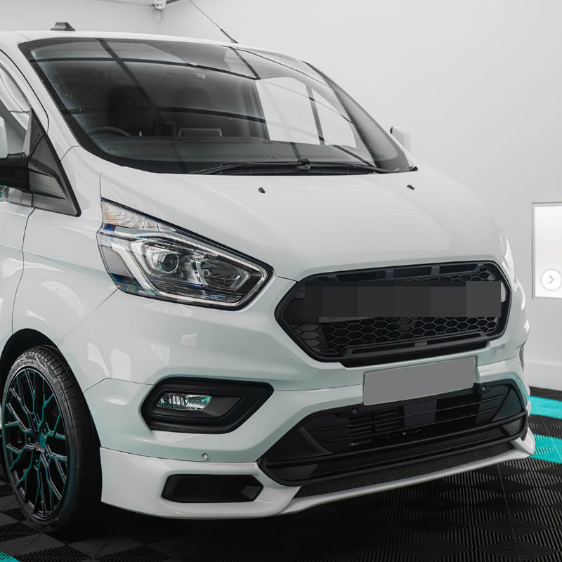 Für 2018-2023 Ford Transit Custom Grill Raptor Stil Upgrade Mesh Schwarz