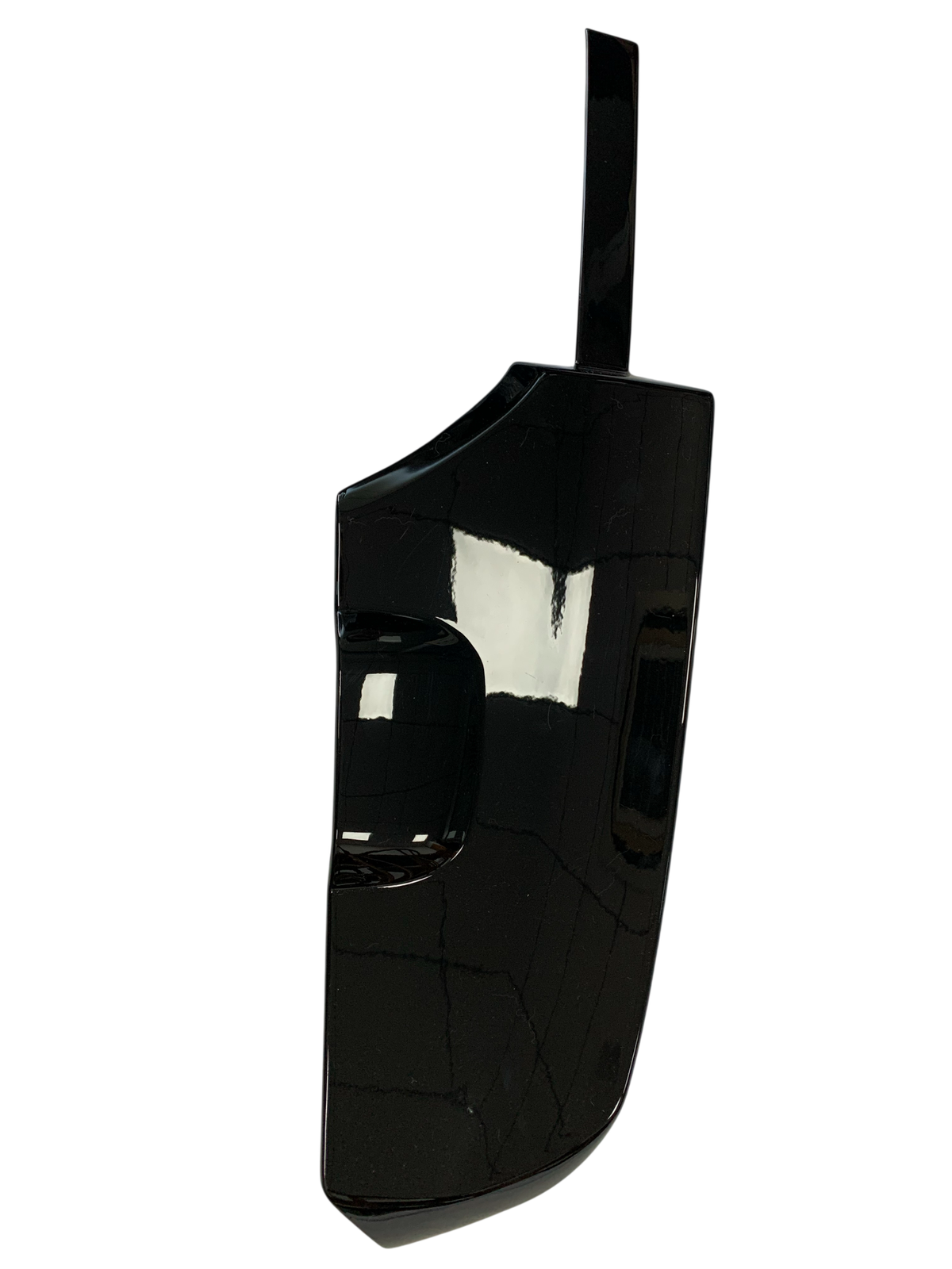 Gloss black V2 barn door rear spoiler for Ford Transit Custom 2023+