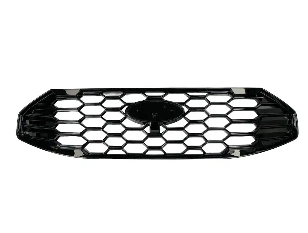 Ford Transit Custom 2024 OEM Style Sport Honeycomb Gloss Black Front Grille